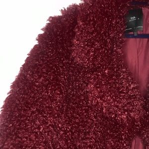 Zara Really confortable and fluffy coat.